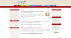 Desktop Screenshot of ircdial.com