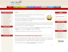 Tablet Screenshot of ircdial.com
